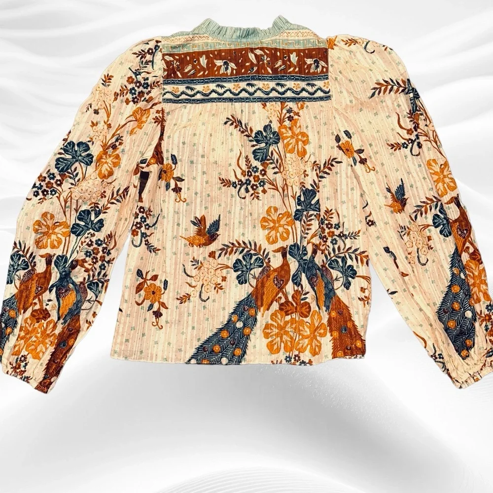 Ulla Johnson‎ Rana Blouse in Egret Size 0